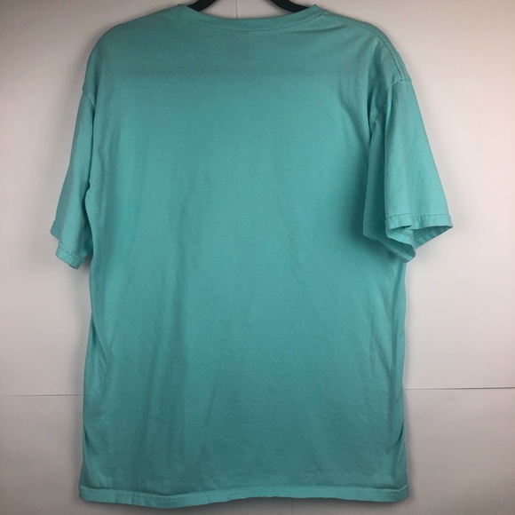 OBEY Problems In Paradise T-SHIRT Turquoise Large - Picture 5 of 5